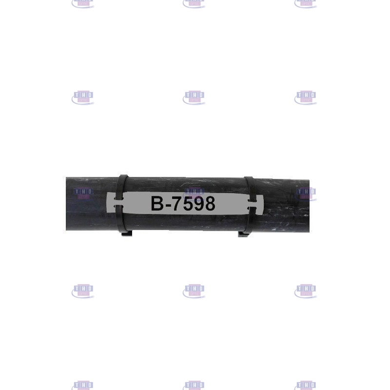 Etiquette non adhésive grise B-7598 79 x 20 mm (BBP11/12)
