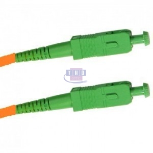 Cable (Jarretière) Fibre Optique SC-APC/SC-APC Simplex Monomode G657A2 3 mm  - 3m - Prix en Algérie