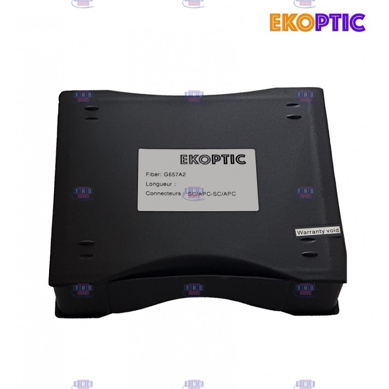 Bobine amorce avec cassette de lovage EKOPTIC monomode G657A2 SC/APC-SC/APC Bobine amorce avec cassette de lovage EKOPTIC monomode G657A2 SC/APC-SC/APC