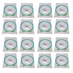 Carton de 1200 jarretières simplex monomode G657A2 1,6 mm turquoise SC/APC-SC/APC 3,5 m