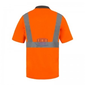 Polo Argon haute visibilité Orange