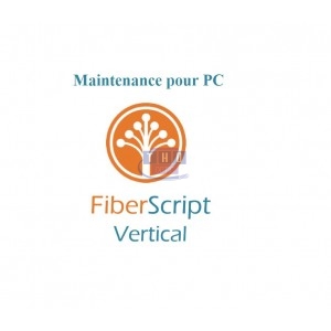 Abonnement de maintenance FiberScript Vertical sur PC