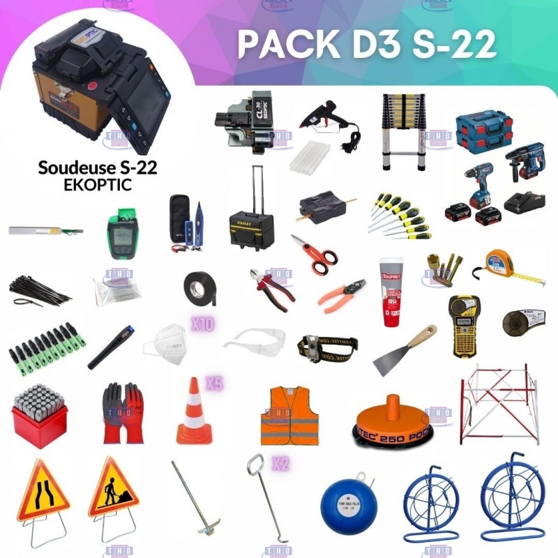 Pack FTTH D3 Raccordement S-22