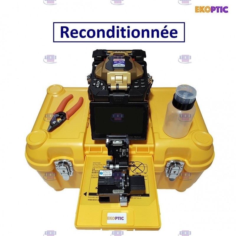 Kit soudeuse reconditionnée EKOPTIC K-50+ avec cliveuse CL-60