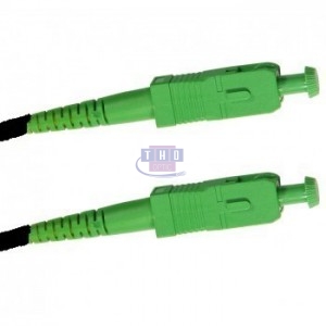 Jarretière simplex monomode G657A2 1,6 mm noire SC/APC-SC/APC