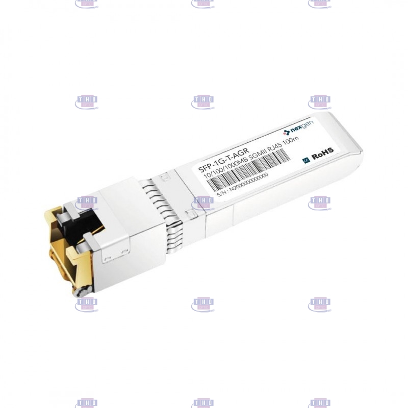 SFP CUIVRE 10/100/1000BASE-T SGMII RJ45 100m