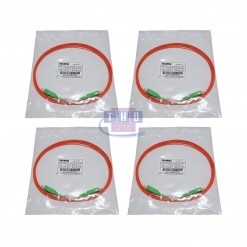 Carton de 600 Jarretière optique simplex monomode G657A2 1,6mm orange SC/APC-SC/APC