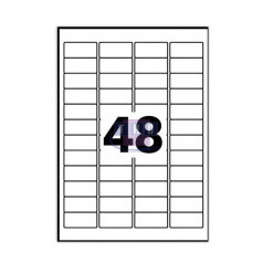 Lot de 480 étiquettes PMGC FREE 45,7x21,2mm blanche