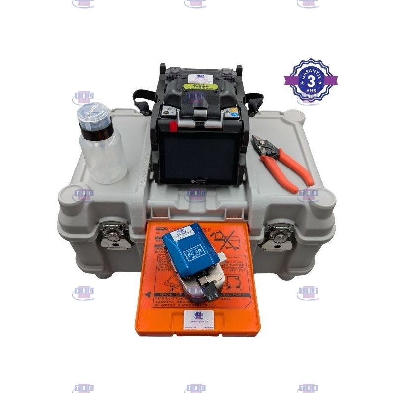 Kit soudeuse fibre optique Sumitomo T-56+ avec cliveuse FC-8R-F+