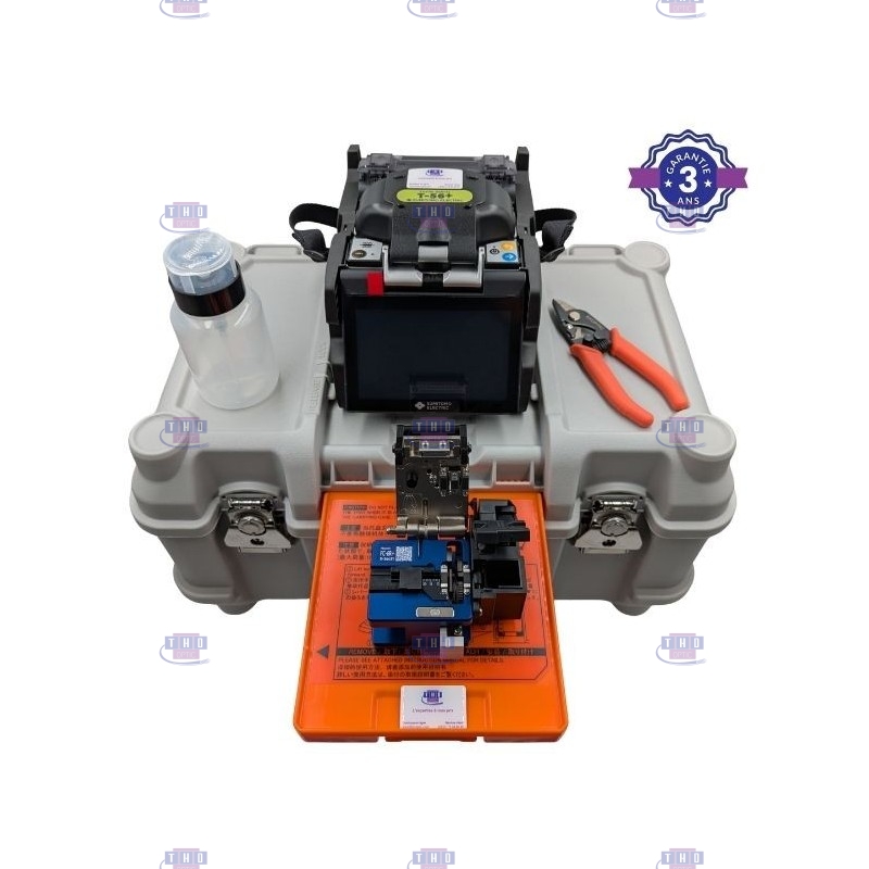 Kit soudeuse fibre optique Sumitomo T-56+ avec cliveuse FC-6R+