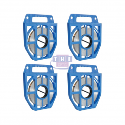 Lot de 5 rouleaux de feuillard inox 20 x 0,7 mm