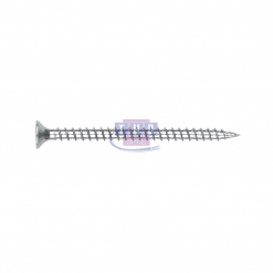Boîte de 250 vis à bois Zingué blanc PZ 6 x 40 mm