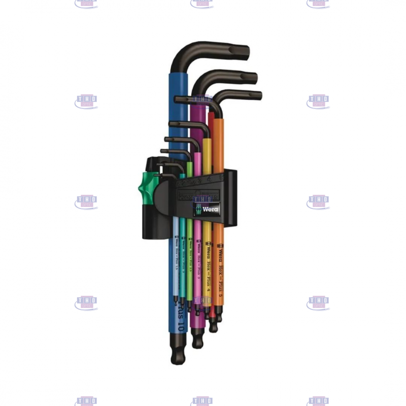 Lot de 9 clés Allen Wera