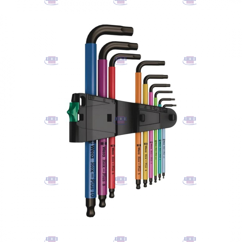 Lot de 9 clés Allen Wera