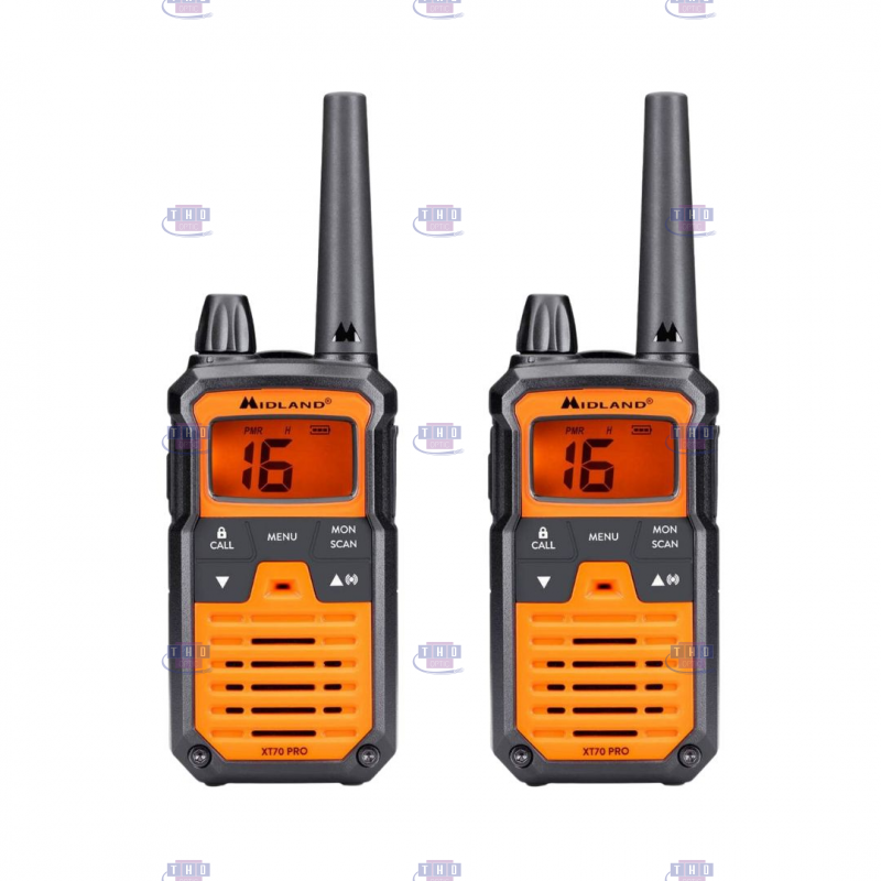 Paire de talkies-walkies Midland XT70