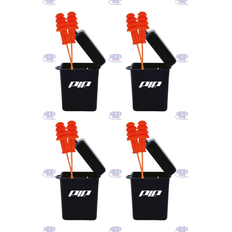 Boite de 50 bouchons d'oreilles réutilisables 30 dB