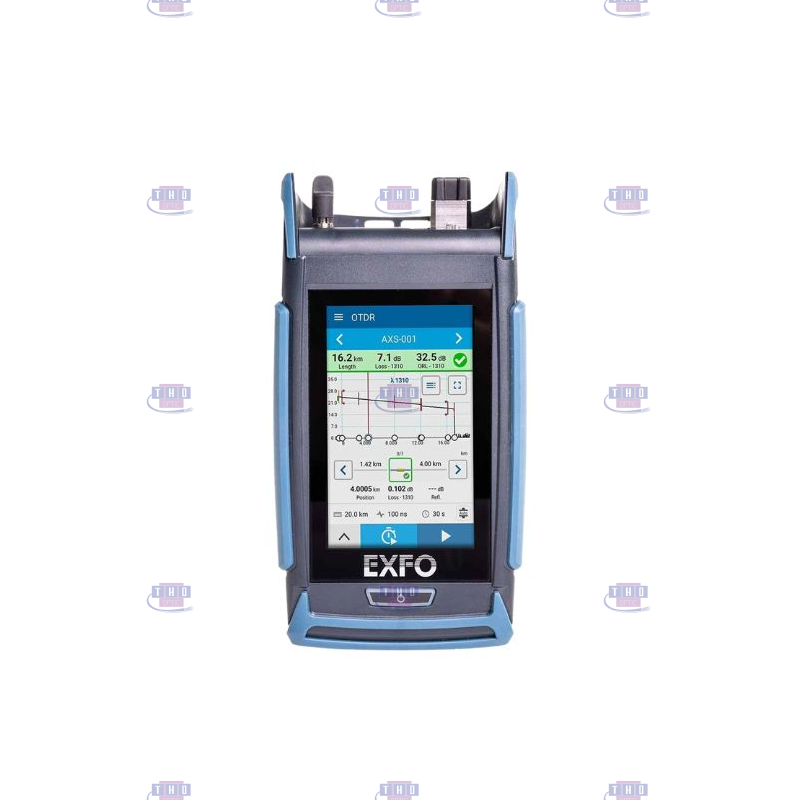 OTDR monomode EXFO AXS-120 1310/1550 nm 34/32 dB