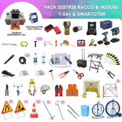 Pack FTTH Distrib Racco & Mesure T-56+ SmartOTDR