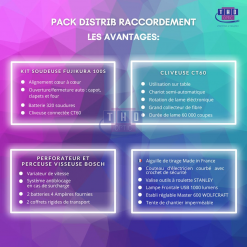 Pack FTTH Distrib Raccordement 100S