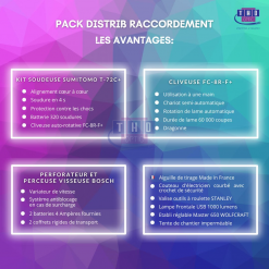 Pack FTTH Distrib raccordement T-72C+