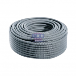 Palette de gaines fendues grises en PVC Ø 18 mm