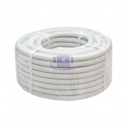 Gaine fendue blanche en PVC Ø 18 mm