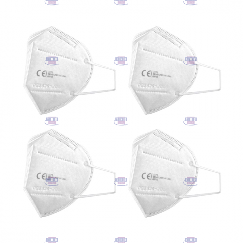 Lot de 100 masques de protection FFP2