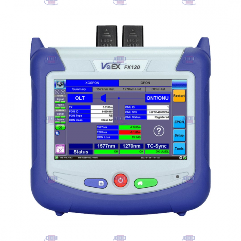 Kit photomètre PON-ID VeEX FX120 Lite