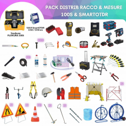 Pack FTTH Distrib Racco & Mesure 100S / SmartOTDR