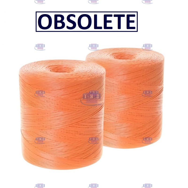 Lot de 2 bobines de ficelle agricole PP150 saumon