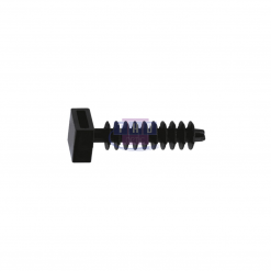 Lot de 1000 embases 8 mm noire