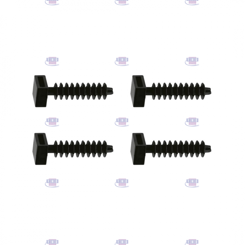 Carton de 5000 embases 8 mm noire