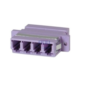 Raccord quadriplex multimode violet LC/PC