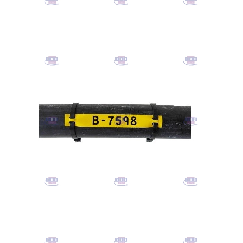 Repère B-7598 jaune 79 x 20 mm